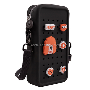 New Arrival Silicone Crossbody Shoulder Cell Phone <strong>Bag</strong> Wallet <strong>Bag</strong> Phone Purses <strong>Mobile</strong> Phone <strong>Bags</strong> For Girls - Product Image 1