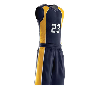 Tenue de basketball professionnelle personnalisée : Ensemble maillot et short respirant, anti-humidité – Fabricant de vêtements de sport - Product Image 2