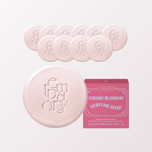 bath <b>soap</b> wholesale Temporary Perfume <b>Soap</b> Cherry Blossom 75g 10 Pieces Made in Korea Olive Oil <b>Glycerin</b> Hyaluronic Acid - Product Image 1