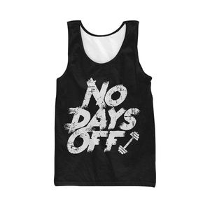 Camiseta sin mangas de punto para hombre, talla grande, transpirable, de secado rápido, con impresión de logotipo personalizado, poliéster/algodón de alta calidad, venta al por mayor - Product Image 3