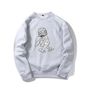 Minimalist <b>Plain</b> <b>Sweatshirt</b> Premium Cotton Crewneck Blank <b>Sweatshirt</b> Custom Printing Bulk - Product Image 1
