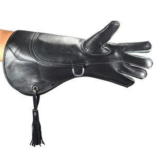 Guantes de cetrería de cuero 2026 para halcones y águilas, con accesorios y herramientas para la captura de animales - Product Image 1
