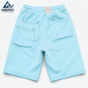 Servicio OEM ODM, Shorts de Hombre de Algodón French Terry de Primera Calidad, Diseño Personalizado OEM, Estilo Moderno, Tejido Grueso y Cómodo - Product Image 2