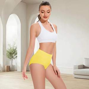 Ropa Interior Femenina de Tallas Grandes con Cintura Alta, Botones, Tela Suave, Elástica, Transpirable y con Soporte Completo en la Cintura - Product Image 3