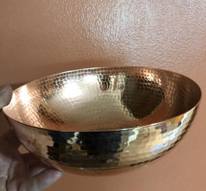 Tazón para Servir Comida Rápida de Aluminio Pulido Hecho a Mano con Diseño Moderno, Vajilla de Calidad Exclusiva para Bodas y Uso en la Cocina - Product Image 4