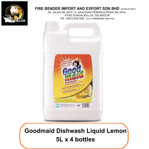 Goodmaid Bio Degradable Eco Friendly Dishwash <b>Liquid</b> 5 litre Lemon Malaysia Made Bulk Purchase International Export Market - Product Image 2