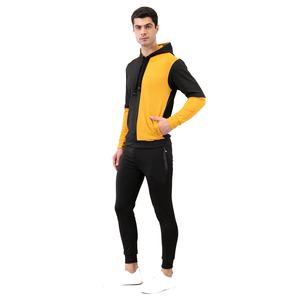 ชุดวอร์มผ้าสแปนเด็กซ์โพลีเอสเตอร์สำหรับผู้ชายชุดวอร์มใส่วิ่งสไตล์2024 - Product Image 2