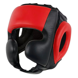 Head Guard Leather <b>Boxing</b> Helmet High Quality Protective Comfortable Lightweight Breathable All Seasons - Product Image 1