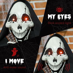 Decorazioni animate di Halloween per esterni a tema Grim Reaper per un divertimento spaventoso - Product Image 5