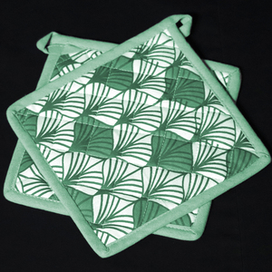 High Water Absorbency Printed Pot Holder Widely Demand Top Quality 100% Cotton Canvas <b>Trivets</b> Pot Holders. - Product Image 2