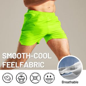 Wholesale High Quality Men Lightweight Joggers Shorts Cotton Polyester <b>Elastic</b> Waist Moisture Wicking Daily Wear Shorts For Men - Product Image 5