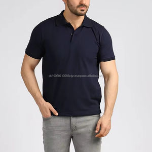 Polos de golf personalizados de alta calidad para hombre, talla XL en blanco con logotipo bordado, camisetas de polo informales de manga corta lisas - Product Image 1