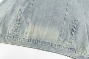 Jeans de Moda Masculina de Alta Calidad, Sudadera con Bordado y Efecto Desgastado por el Sol, Sudaderas Urbanas para Hombre - Product Image 4