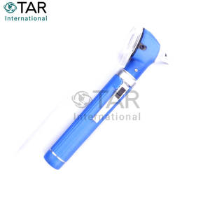 Otoscope à fibre optique MINI, couleur bleue, kit de diagnostic portable, éclairage LED lumineux, léger, pour examen des oreilles - Product Image 6