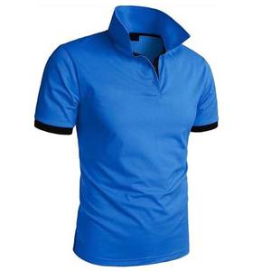 เสื้อเชิ้ตแฟชั่นล่าสุดสำหรับผู้ชาย ลายพิมพ์ดิจิทัลด้านหน้า ผ้าแคนวาสกันยับ แขนสั้นถัก สีน้ำเงินกรมท่า สไตล์โกธิค - Product Image 3