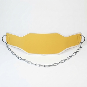 Ceinture de musculation en néoprène avec chaîne pour entraînement de force intensif, ceinture de musculation avec chaîne en acier - Product Image 2