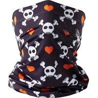 Pasamontañas Unisex con Protección Solar, Máscara de Esquí, Cubre Rostro de Invierno, Cálido, Transpirable, de Poliéster/Algodón, Ajustable, para Deportes al Aire Libre, Correr, Ciclismo