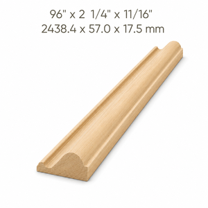 Moulures en bois massif de haute qualité pour plafonds, murs, cadres de portes et moulures de plinthe pour villas et aménagements architecturaux intérieurs - Product Image 2