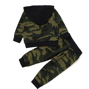 Ensemble de jogging personnalisé en coton, streetwear, marron et blanc, en molleton respirant, pour enfants, pour entraînement sportif professionnel et tenue décontractée - Product Image 3