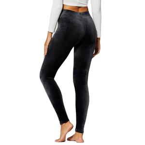 Leggings pour femmes logo personnalisé OEM tissu respirant coupe extensible design parfait pour marque teamwear et promotions sportives - Product Image 1