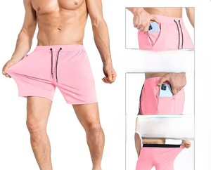 Short de fitness pour homme, design très demandé, prix raisonnable, anti-plis, meilleurs modèles, short de fitness très vendu avec tissu dernier cri - Product Image 4