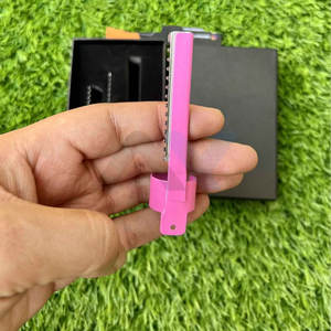 แหวนตัดผมคุณภาพสูง แหวนสแตนเลสแบบปรับแต่งสีได้ สำหรับช่างตัดผมในร้านเสริมสวย - Product Image 1