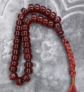 Rosario Islámico de Resina Brillante, Tasbeeh de Lujo, Artículo Religioso Musulmán Hecho a Mano - Product Image 2