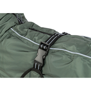 Vêtements pour animaux de compagnie Olive Green Thermo Shelter S Premium pour une exploration confortable - Product Image 6