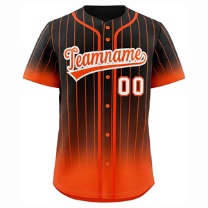 Camiseta de Béisbol Personalizada al por Mayor, Diseño Personalizado, Impresión Digital, Transpirable, Verano, Talla Grande, Ropa Deportiva Unisex - Product Image 4