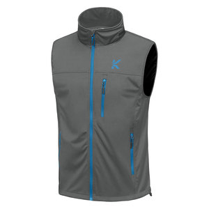 Gilet en jean softshell pour homme - Vêtement d'extérieur respirant et écologique de haute qualité avec tissu durable et design confortable - Product Image 1