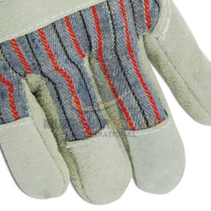 Gants de travail canadiens confortables et polyvalents en cuir, antidérapants, résistants à la chaleur, couleur/logo personnalisable pour usage quotidien - Product Image 5