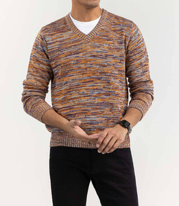 Suéter de Punto Personalizado con Color y Logotipo, Nuevo Estilo de Moda de Invierno para Hombre, Informal, Vintage, de Lana/Acrílico, Cuello Redondo, Transpirable, Cálido, Sólido - Product Image 1