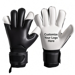 Nouveauté 2026 : Meilleurs gants de gardien de but noirs avec protection des doigts, faible MOQ, en cuir - Product Image 3