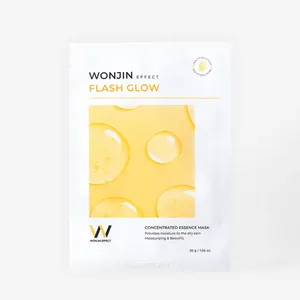 แผ่นมาส์กหน้าและผิวกาย WONJIN EFFECT คุณภาพสูง 30 กรัม 14 ชิ้น แบบเรืองแสง - Product Image 1