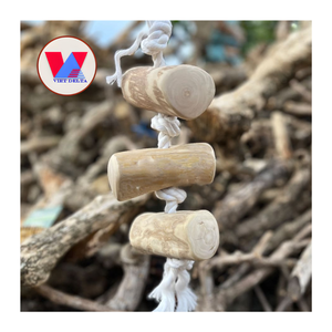 Palo de Madera de Café Premium para Masticar para Mascotas con Cuerda, Alternativa Natural a la Hueso de Madera, Venta al por Mayor a Granel, Envasado al Vacío, Tamaños M L XL - Product Image 1