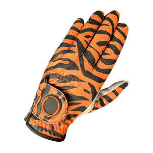 Guante de Golf de Piel Auténtica con Estampado de Tigre, Diseño Premium, para Mano Izquierda, Antideslizante, Cierre de Velcro, Unisex, Deportivo - Product Image 5
