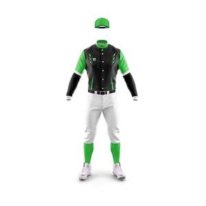 Uniformes de Béisbol/Sóftbol Estampados al por Mayor, 100% Poliéster, para Hombre, Colores y Logotipo Personalizados, Jersey Transpirable de Secado Rápido, Precio Económico - Product Image 4