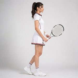 Falda de tenis de alta calidad que ofrece control de la humedad, ajuste elástico y comodidad confiable durante el entrenamiento y la competición. - Product Image 3