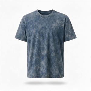 OEM Mens Apparel Cotton Tee Breathable Tee Workout Shirt Gym Tee Bulk Production - Product Image 2