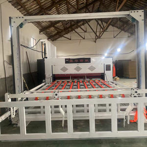 Máquina Impresora Flexográfica Automática de Cartón de 2 Colores, Ranuradora y Troqueladora para Cartón Corrugado, Nueva y Más Vendida - Product Image 5