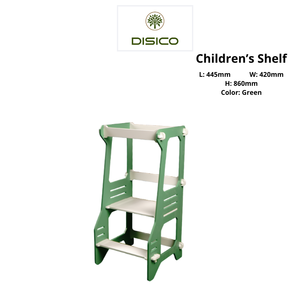 American Pine Learning <b>Tower</b> Sturdy Safe with Rounded Edges Made in Vietnam. - Product Image 6