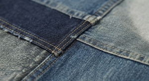 Veste en denim bleu vintage pour femmes, en coton uni, surdimensionnée, respirante - Product Image 5