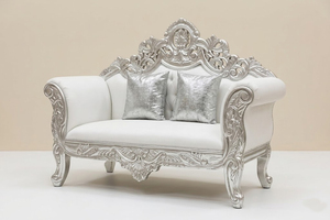 Escenario de Boda Moderno Blanco Tradicional de Calgary, Elegante Escenario de Boda Ligero de Fibra de Vidrio, Decoración de Arco Tallado, Conjunto de Sofás para Ceremonia - Product Image 6