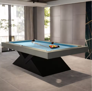 Table de billard design avec tapis haute vitesse, table de billard de luxe pour l'entraînement et les loisirs en intérieur - Product Image 2