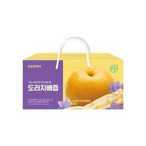[ChunhoNcare] Best Price Juice Fruit Bellflower & Pear Juice 70ml*30pack Natural Wellness <b>Beverage</b> with Pear and Root - Product Image 1