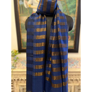 Nueva Colección de Bufandas de Lana Fina Premium con Rayas Grandes Zari, 70x200 cm, Elegante y Lujosa Bufanda de Invierno Disponible en Todos los Colores - Product Image 4