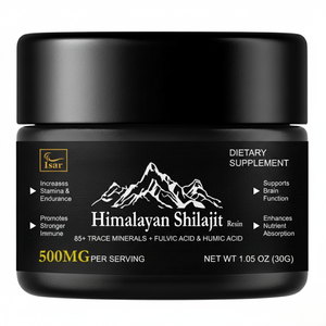 Résine de Shilajit de l'Himalaya 100% pure avec oligo-éléments et 82% d'acide fulvique pour soutenir l'immunité, l'énergie et les performances physiques - Product Image 2