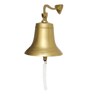 Campana de Mano de Latón de Lujo con Diseño Ornamental, Forma de Asa Tradicional, Campana Decorativa para Altar, Ecológica, Directo de Fábrica - Product Image 4