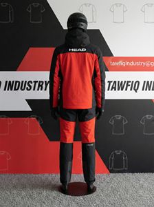 Traje de Esquí de Invierno Impermeable y Ecológico para Hombre y Mujer, Ligero, de Poliéster, Estilo Libre, de 2 Piezas, con Cremallera, Paneles Aislantes y Capucha - Product Image 4