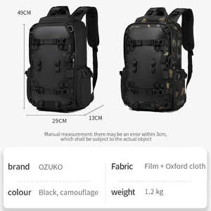 Bagnex 9587 Fashion Waterproof <b>Laptop</b> <b>Backpack</b> with USB Charging Port 20L Anti Theft Oxford Nylon Travel School Camera Unisex - Product Image 6
